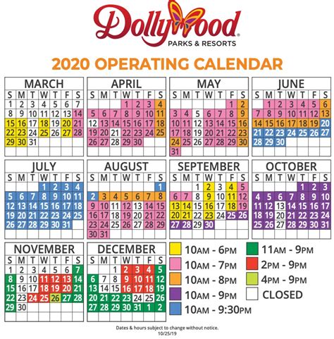 Check out some of the highlights below. . Dollywood shows schedule